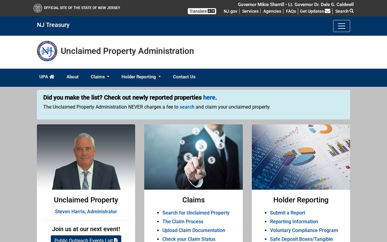 New Brunswick residents directory unclaimed property search resource