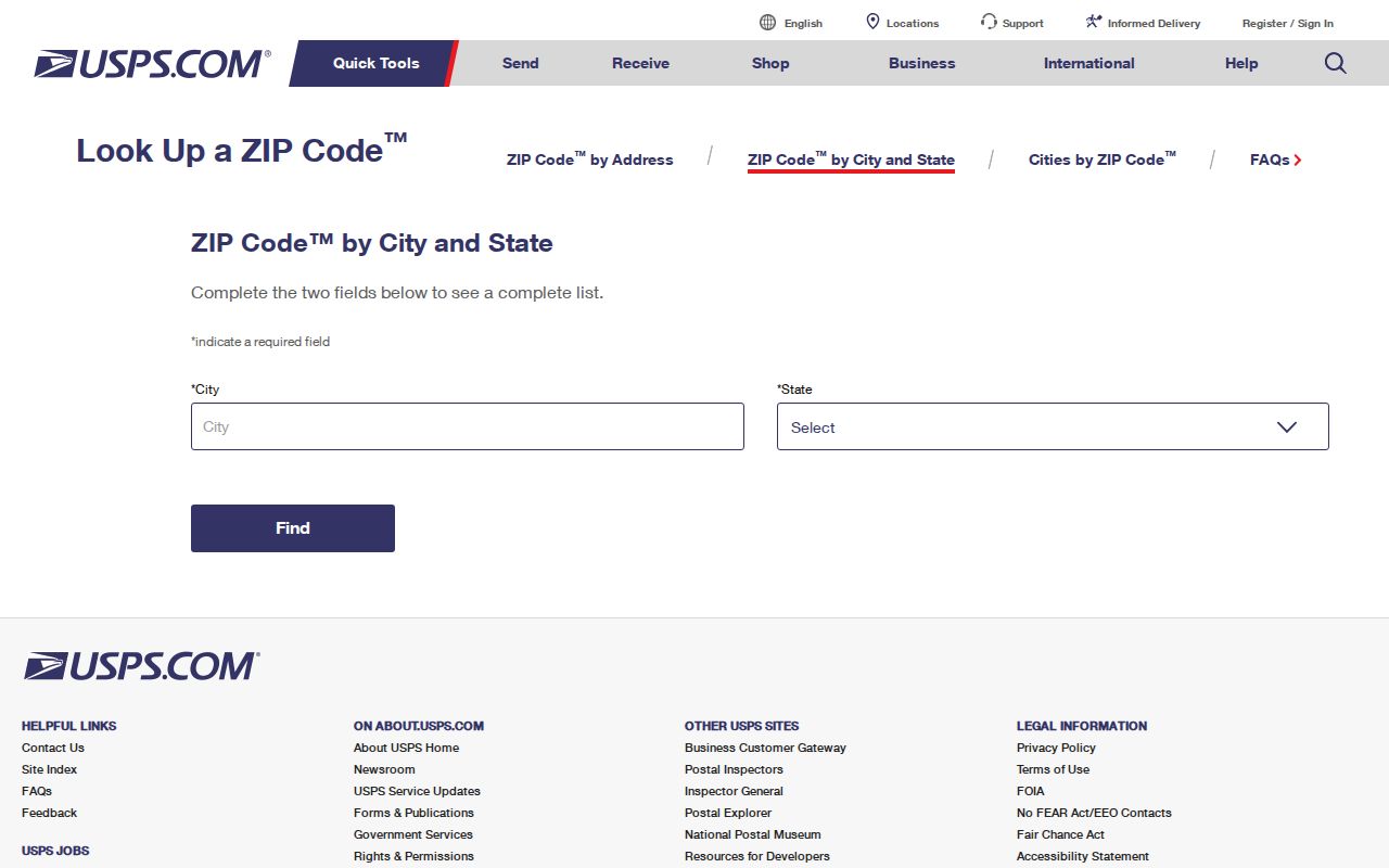New Brunswick ZIP code directory USPS address and ZIP lookup